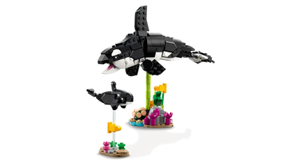 LEGO Creator Familia panda 3 en 1: Pandas, Orcas y Pingüinos