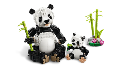 LEGO Creator Familia panda 3 en 1: Pandas, Orcas y Pingüinos