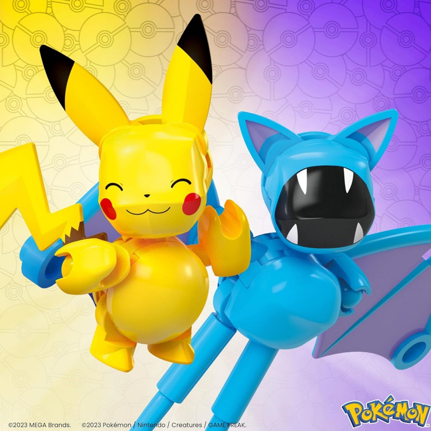 MEGA Bloks Pokemon: Pikachu y Zubat
