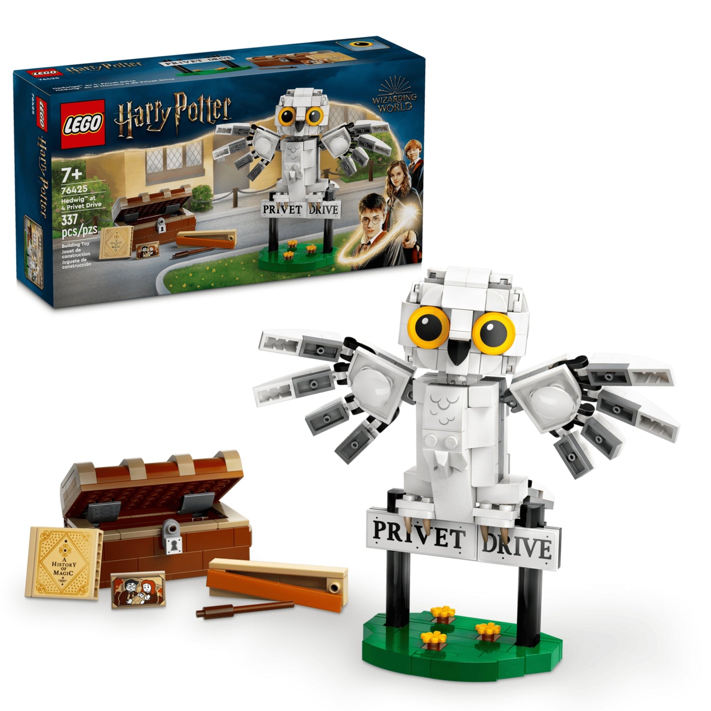 LEGO Harry Potter: Hedwig™ en 4 Privet Drive