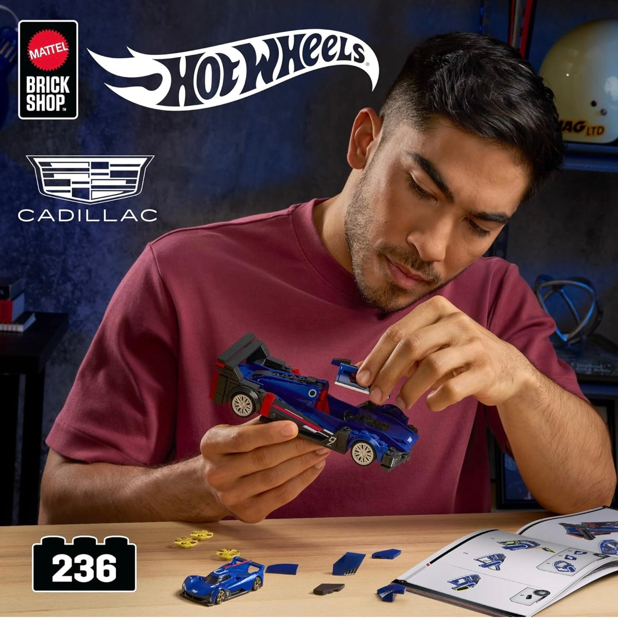 Hot Wheels Mattel Brick Shop: Cadillac Project GPT Hypercar