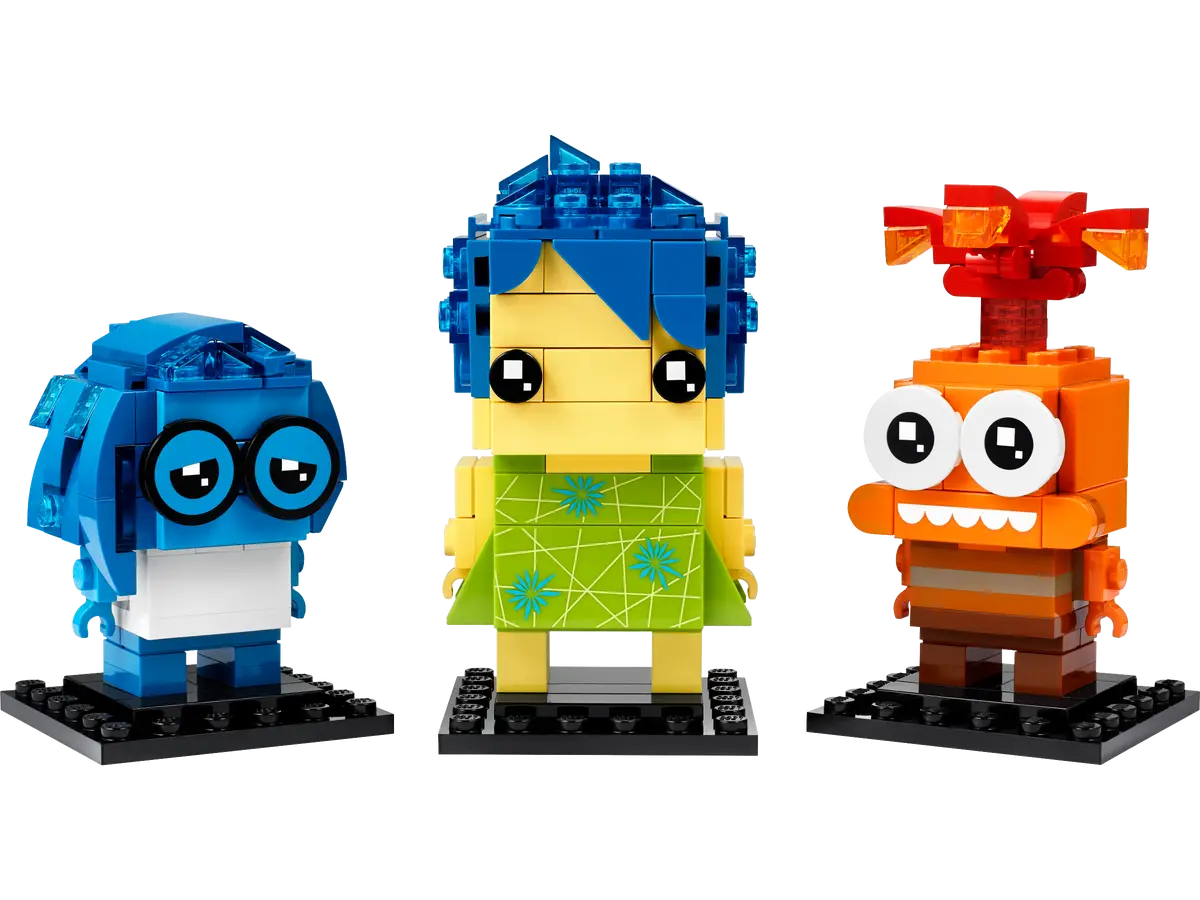 LEGO Intensamente 2: Alegría, Tristeza y Ansiedad