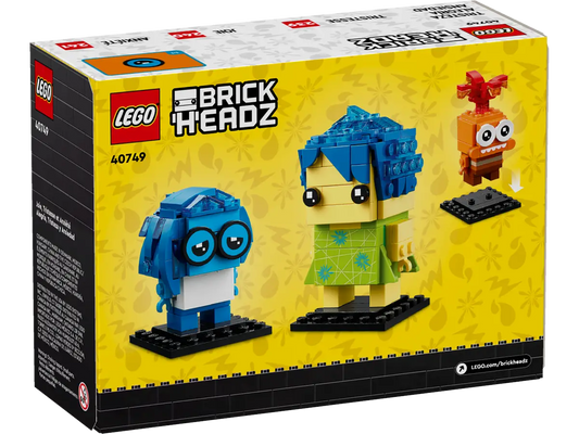 LEGO Intensamente 2: Alegría, Tristeza y Ansiedad