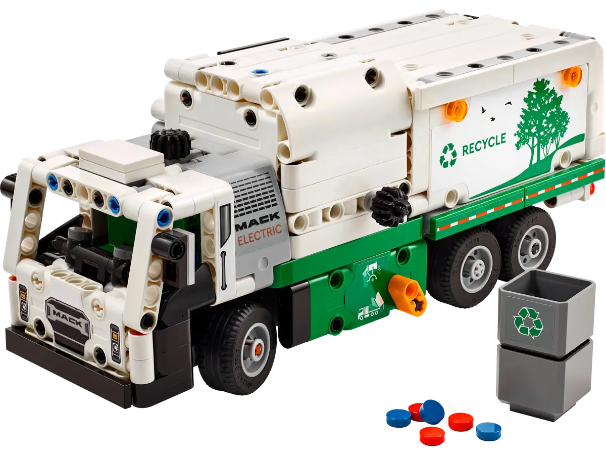 LEGO Technic: Camión de residuos Mack LR Electric