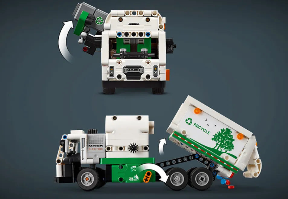 LEGO Technic: Camión de residuos Mack LR Electric