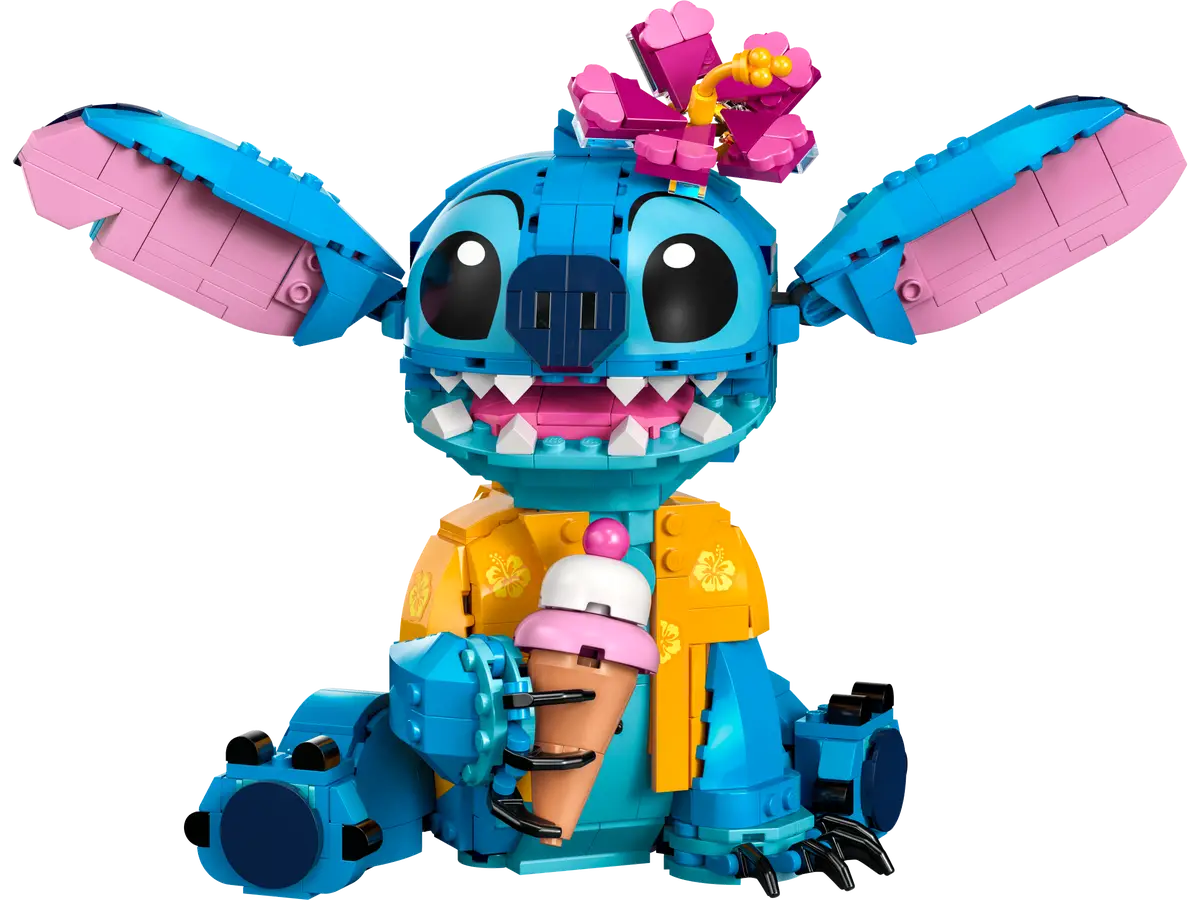 LEGO Disney: Stitch con camisa hawaiana