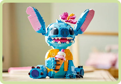LEGO Disney: Stitch con camisa hawaiana