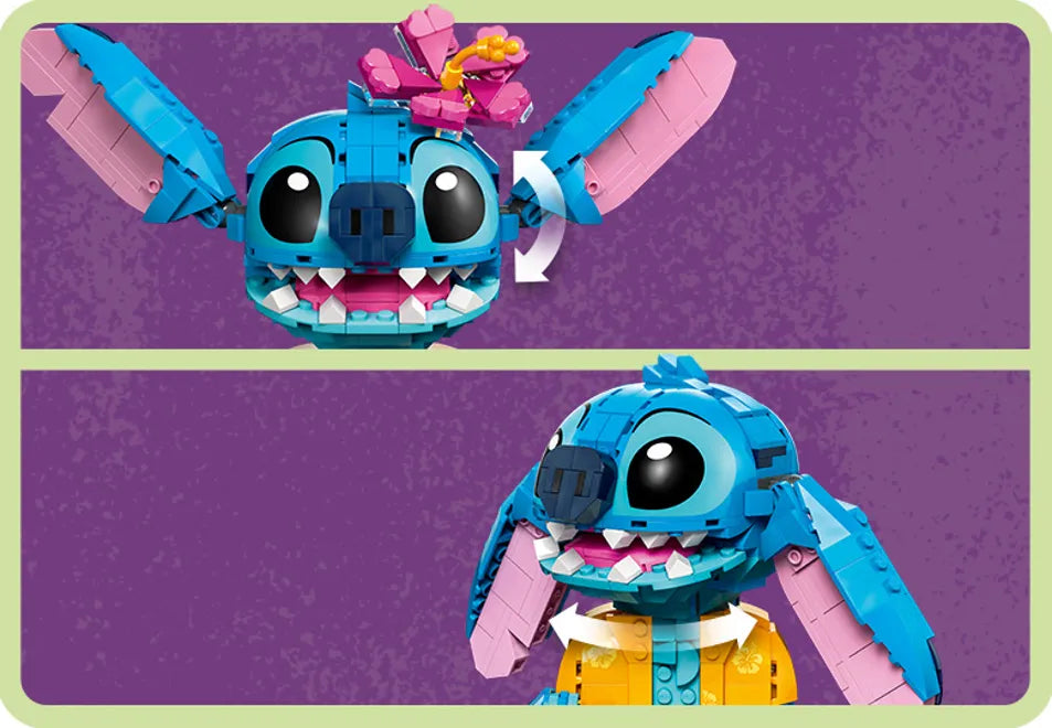 LEGO Disney: Stitch con camisa hawaiana