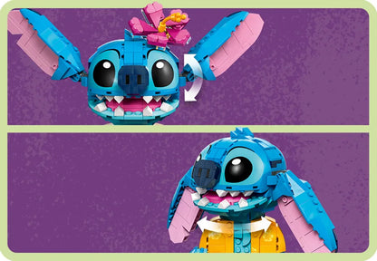 LEGO Disney: Stitch con camisa hawaiana