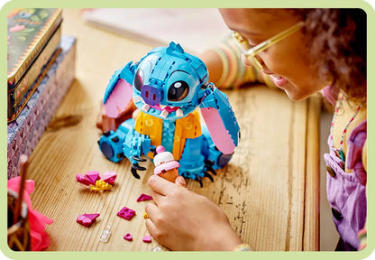 LEGO Disney: Stitch con camisa hawaiana