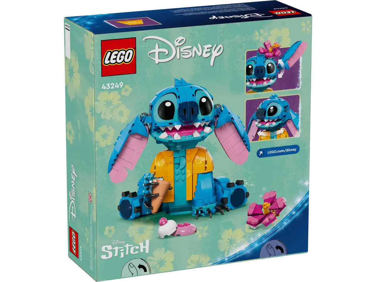 LEGO Disney: Stitch con camisa hawaiana