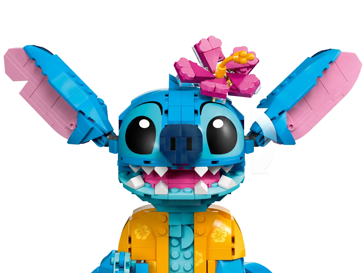 LEGO Disney: Stitch con camisa hawaiana