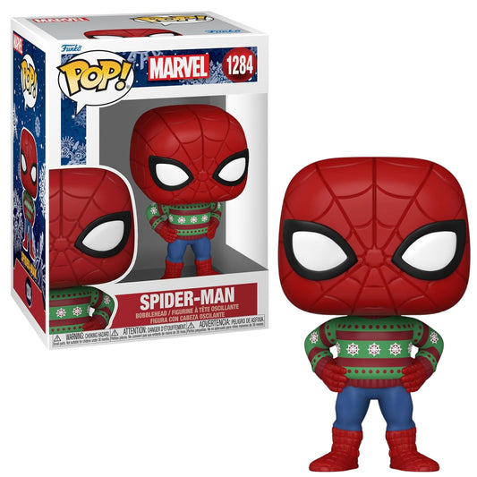 Funko Pop! Marvel: Spider-Man Navideño - Bobblehead