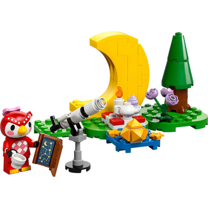 LEGO Animal Crossing: Observando las estrellas con Estela
