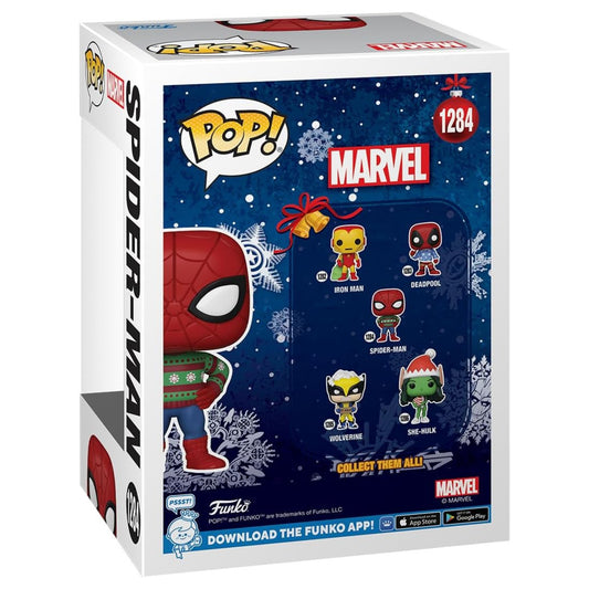 Funko Pop! Marvel: Spider-Man Navideño - Bobblehead