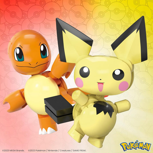 MEGA Bloks Pokemon: Charmander y Pichu