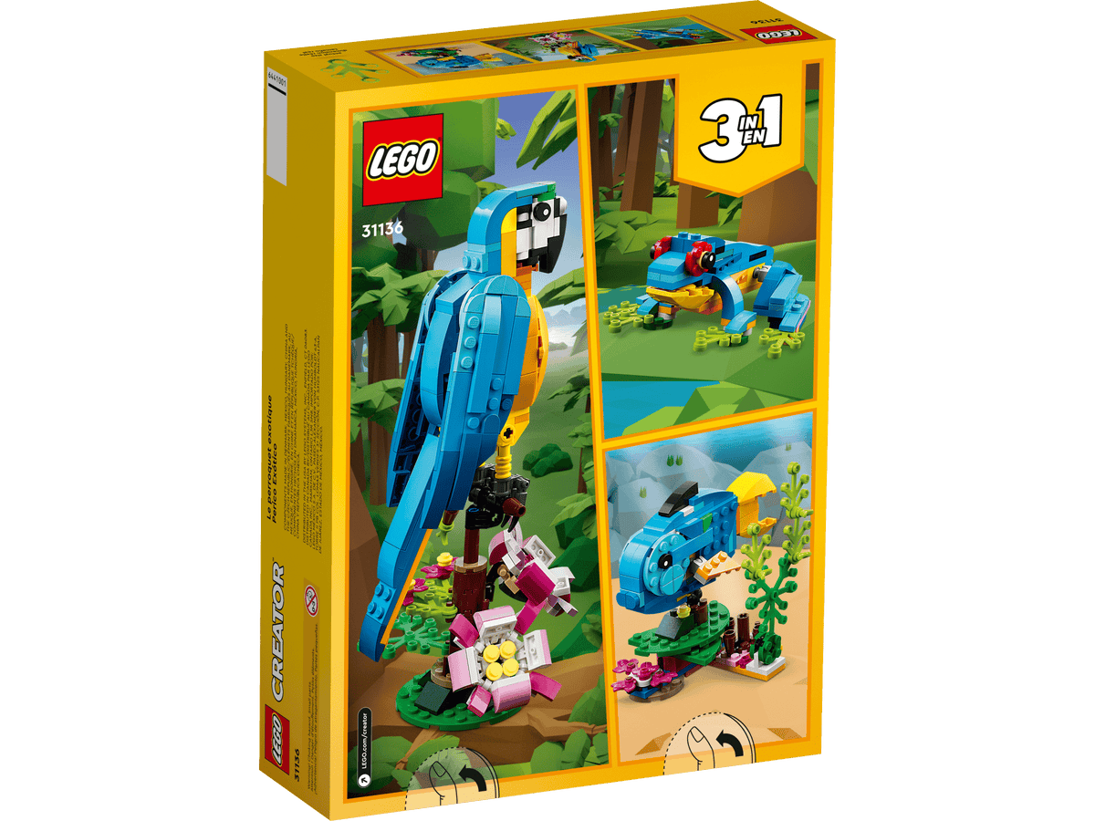 LEGO Loro Exótico 3 en 1
