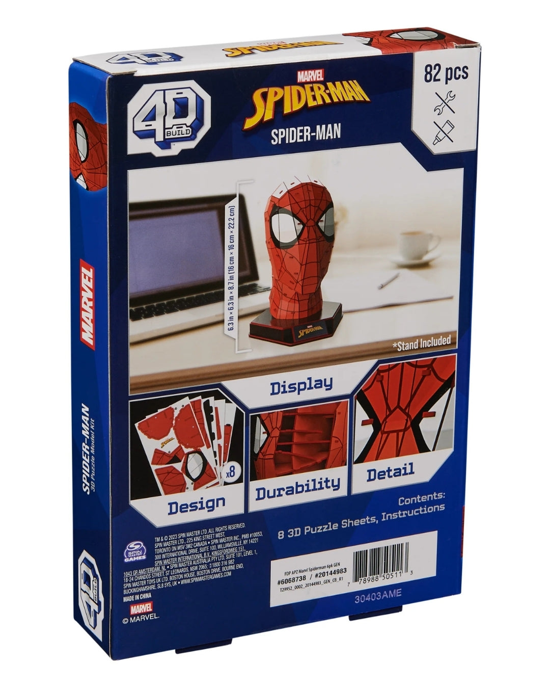4D Build Spider-Man