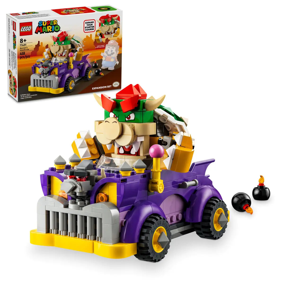 LEGO Carro monstruoso de Bowser