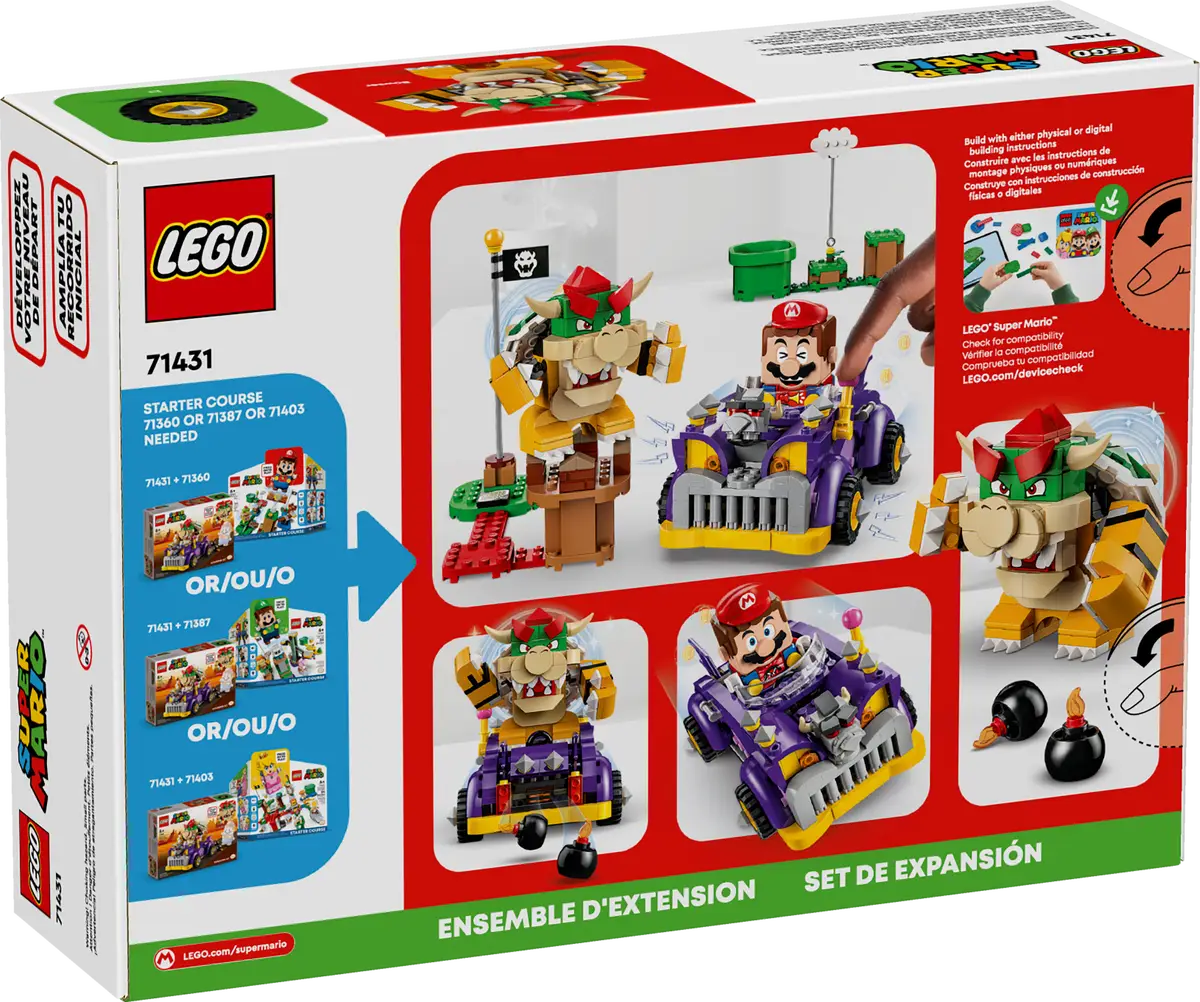 LEGO Carro monstruoso de Bowser