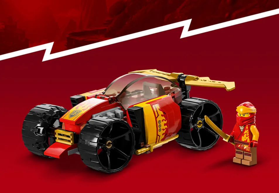 LEGO Ninjago: carro de carreras Ninja EVO de Kai