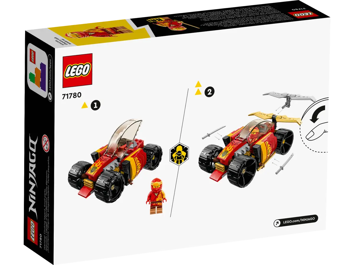LEGO Ninjago: carro de carreras Ninja EVO de Kai