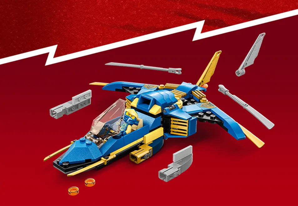 LEGO Ninjago: Jet del Rayo EVO de Jay