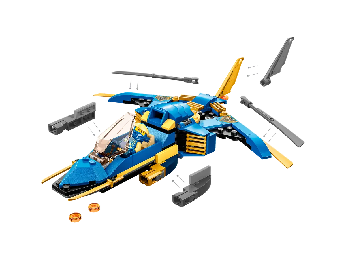 LEGO Ninjago: Jet del Rayo EVO de Jay