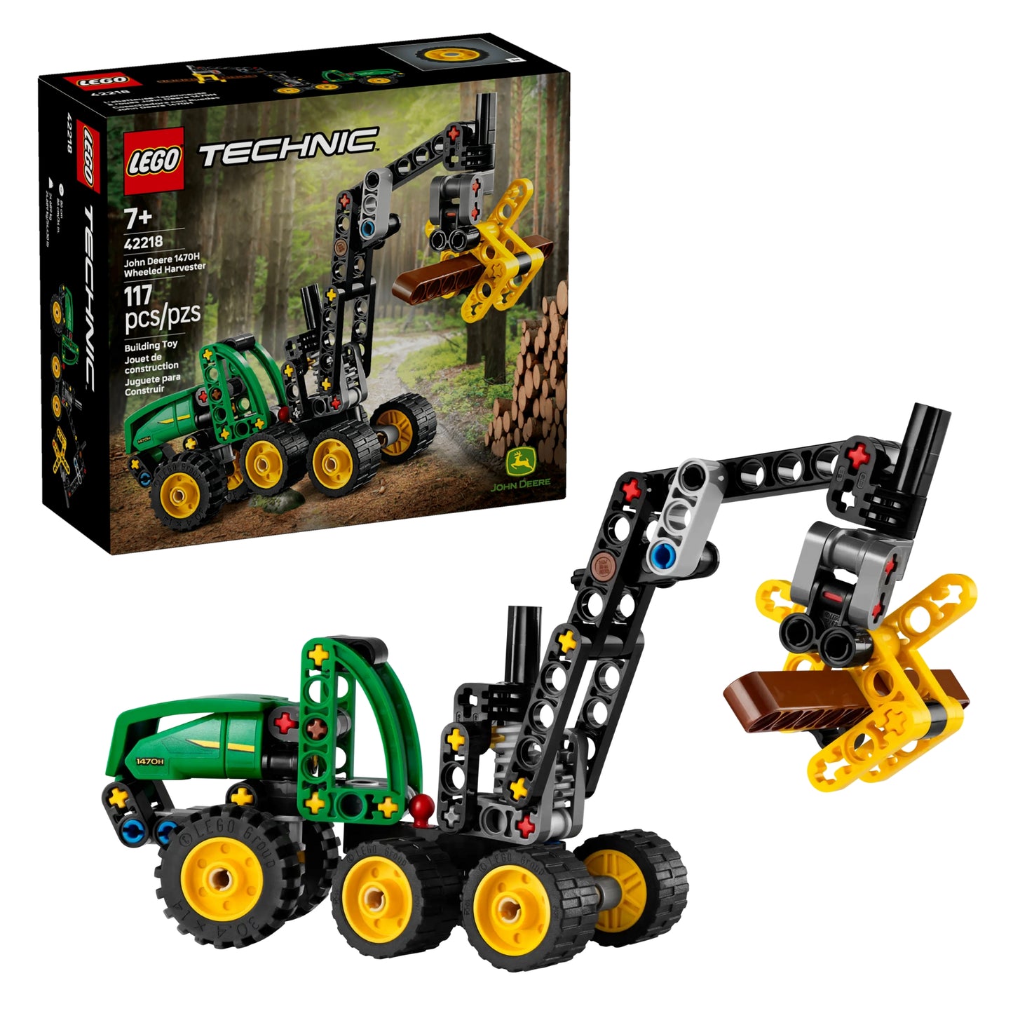 LEGO Technic: Cosechadora con Ruedas John Deere 1470H
