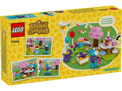 LEGO Animal Crossing: Fiesta de cumpleaños de Azulino