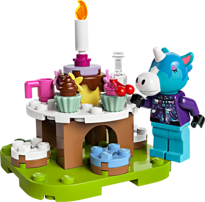 LEGO Animal Crossing: Fiesta de cumpleaños de Azulino
