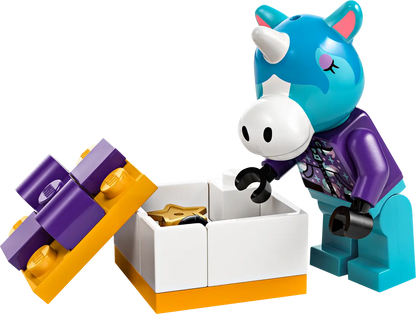 LEGO Animal Crossing: Fiesta de cumpleaños de Azulino