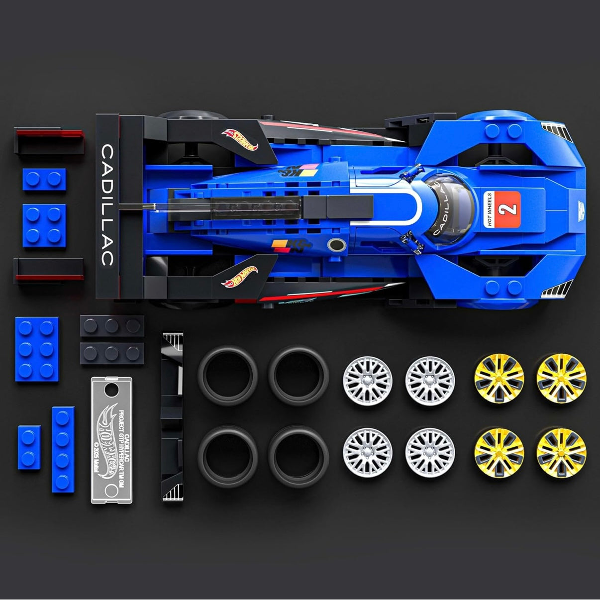 Hot Wheels Mattel Brick Shop: Cadillac Project GPT Hypercar