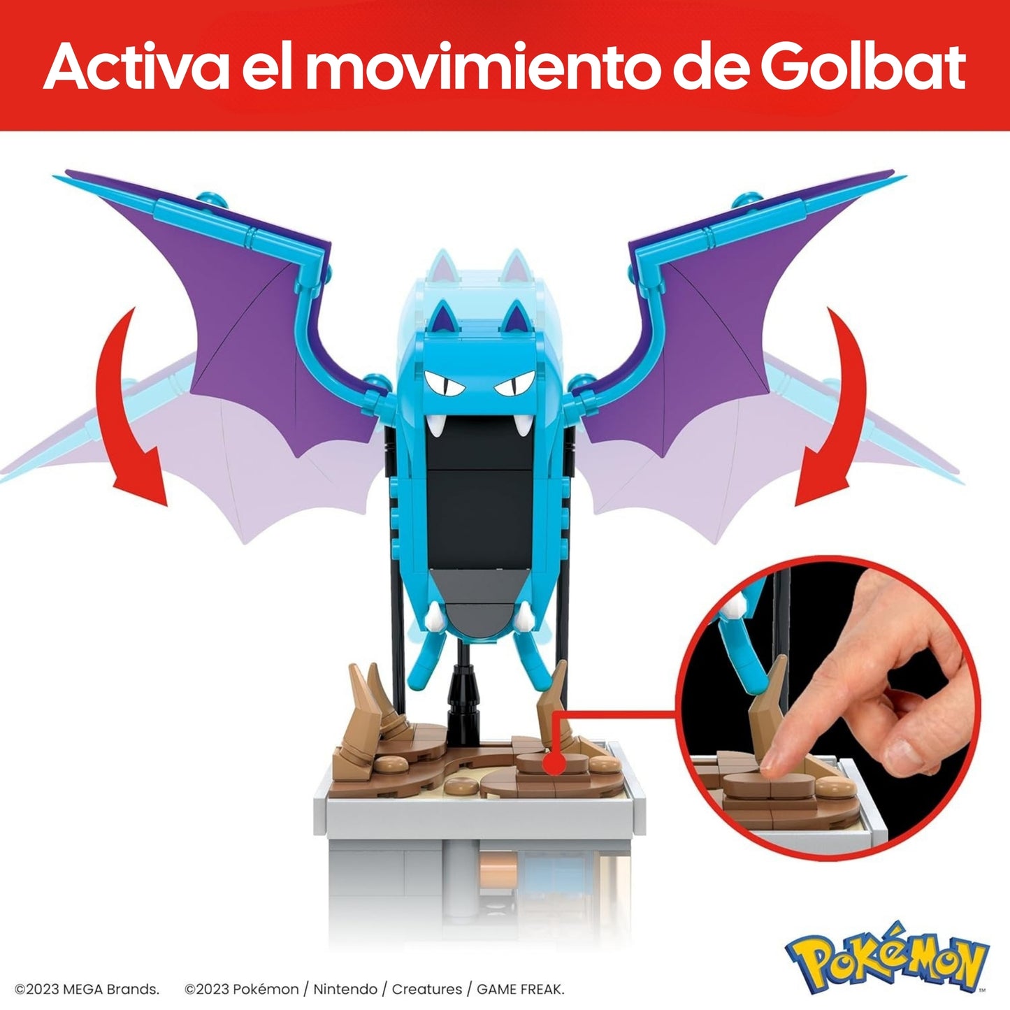 MEGA Bloks Pokemon: Golbat - Con Movimiento