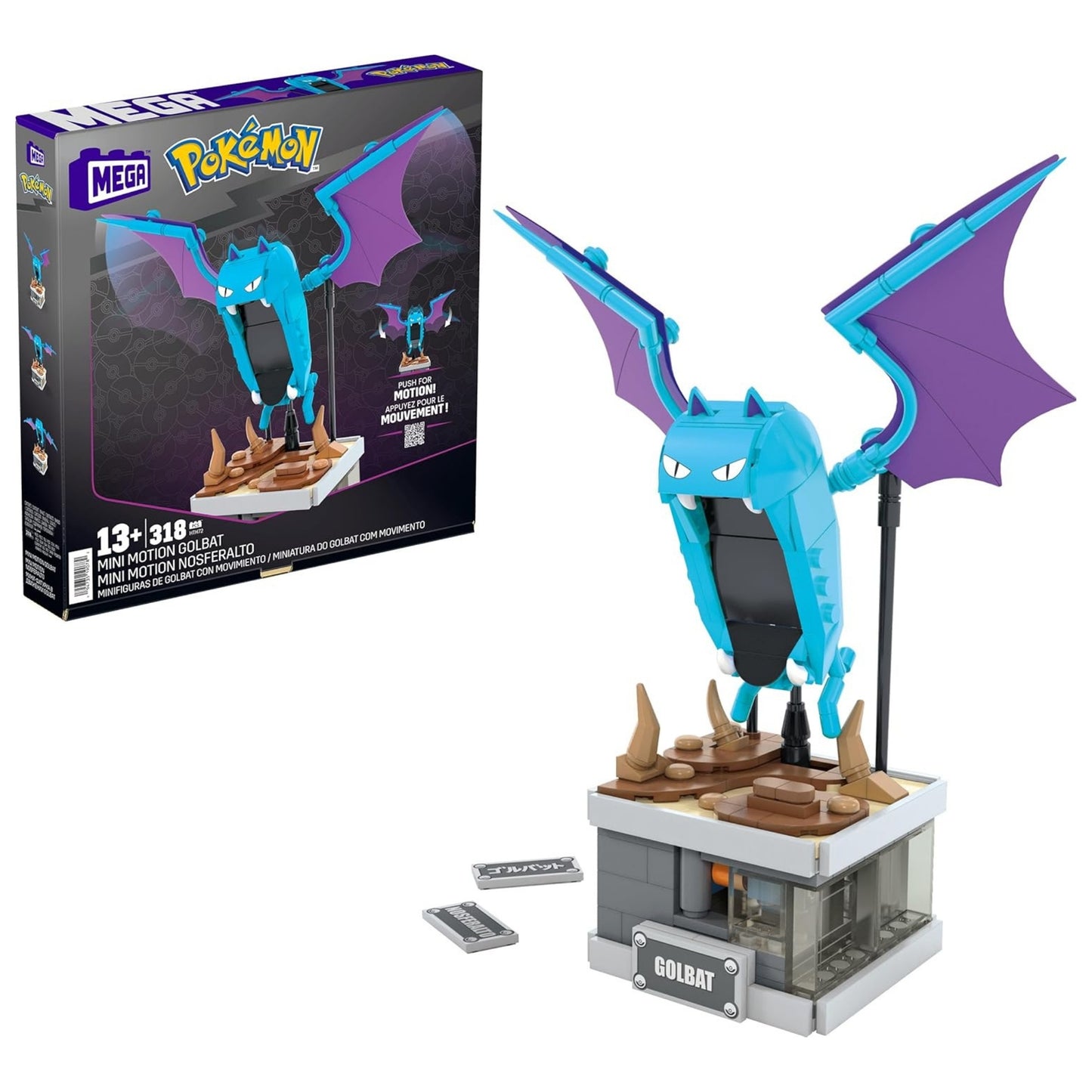 MEGA Bloks Pokemon: Golbat - Con Movimiento