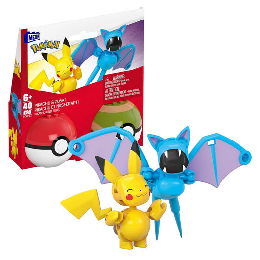 MEGA Bloks Pokemon: Pikachu y Zubat