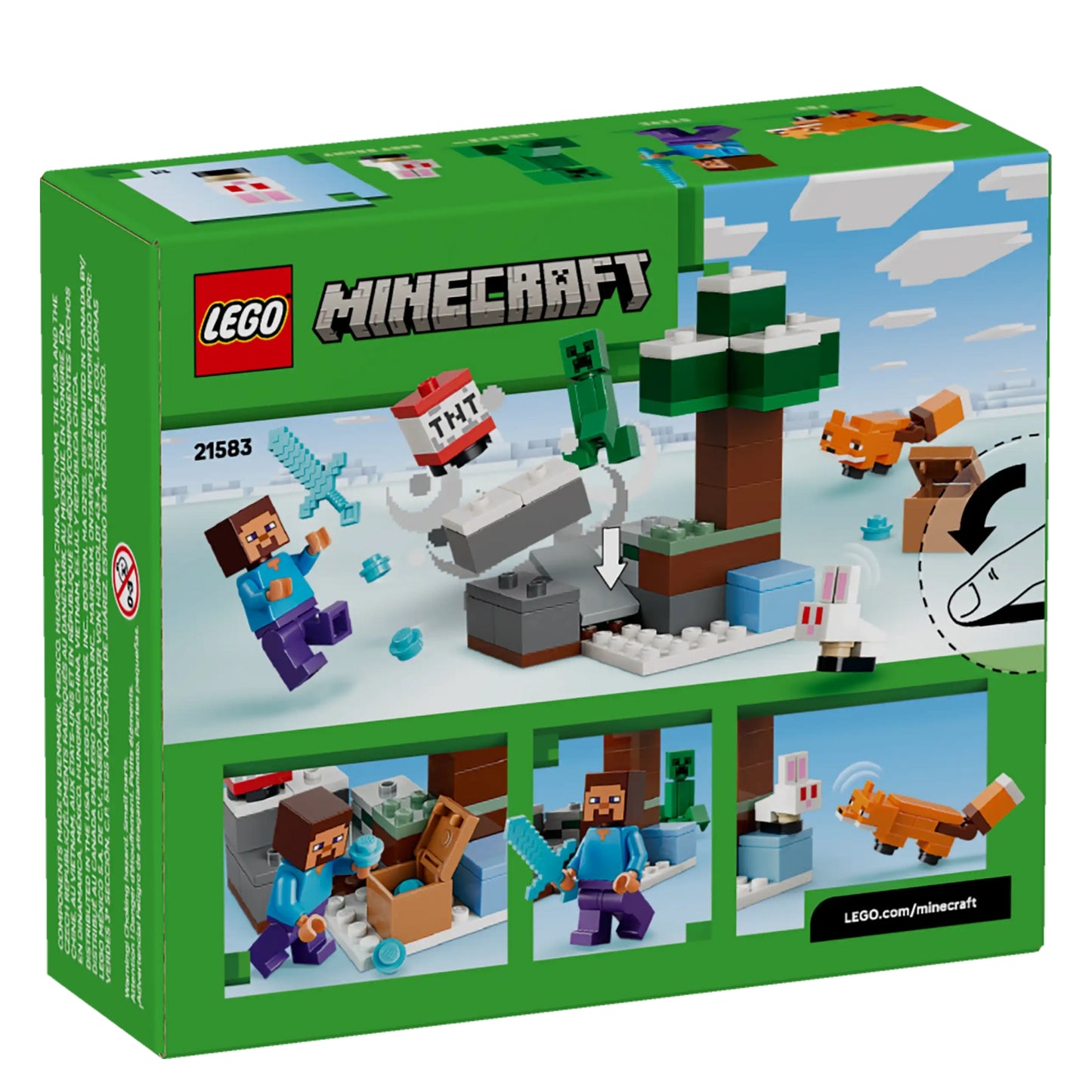 LEGO Minecraft: Aventura de Steve en la Taiga