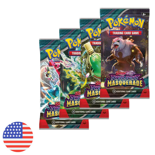 Pokemon TCG Scarlet & Violet: Twilight Masquerade - Sobre de 10 cartas