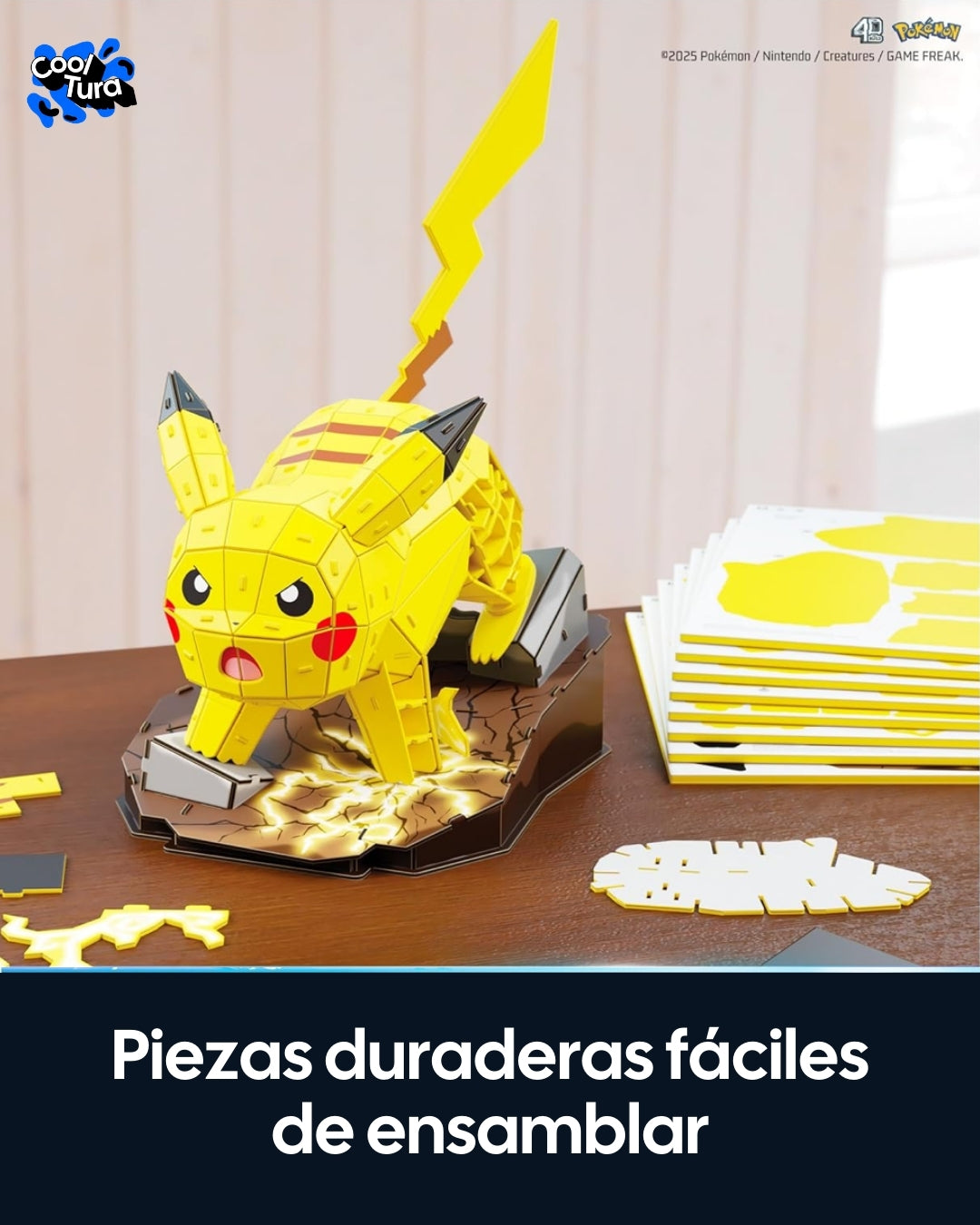 4D Build Pokemon: Pikachu