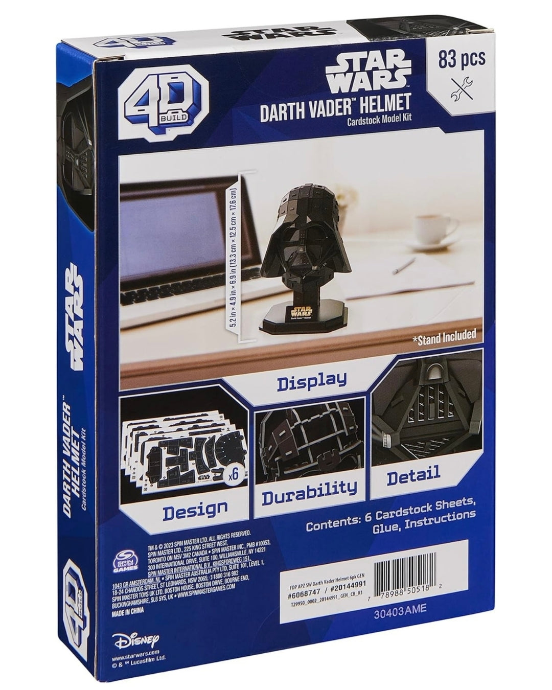 4D Build Star Wars: Darth Vader