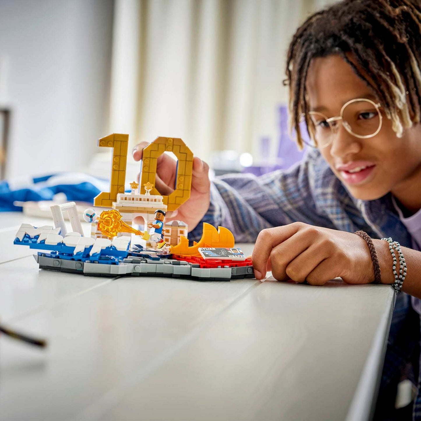 LEGO Kylian Mbappé: Fenómenos del Fútbol