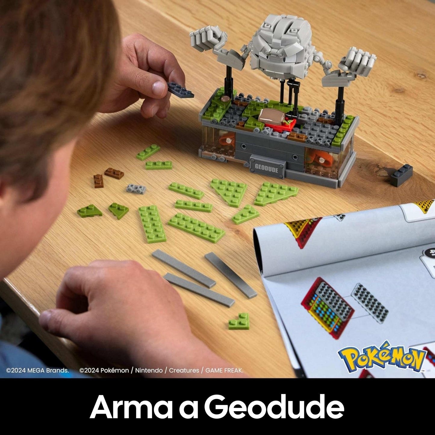 MEGA Bloks Pokemon: Geodude - Con Movimiento