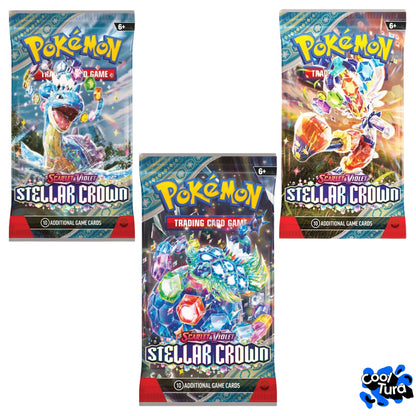 Pokemon TCG Scarlet & Violet: Stellar Crown - Sobre de 10 cartas