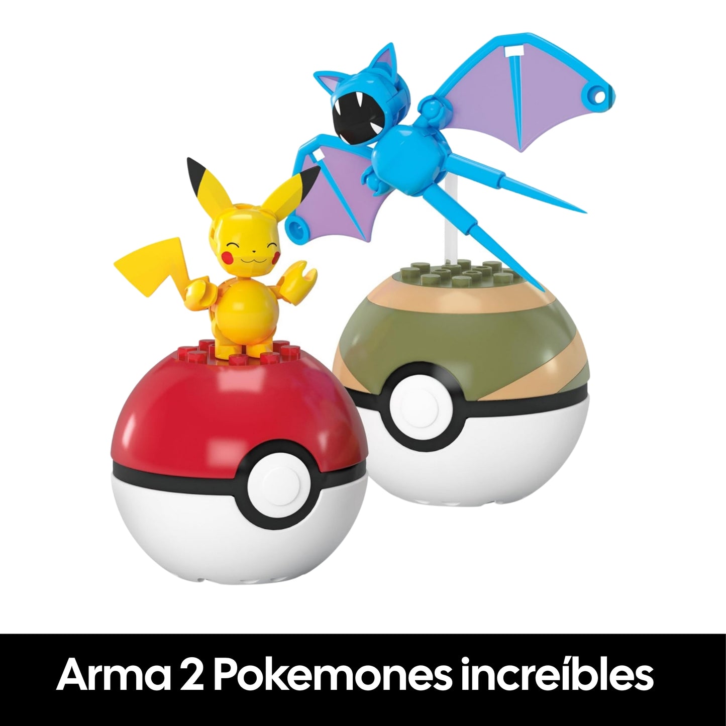 MEGA Bloks Pokemon: Pikachu y Zubat