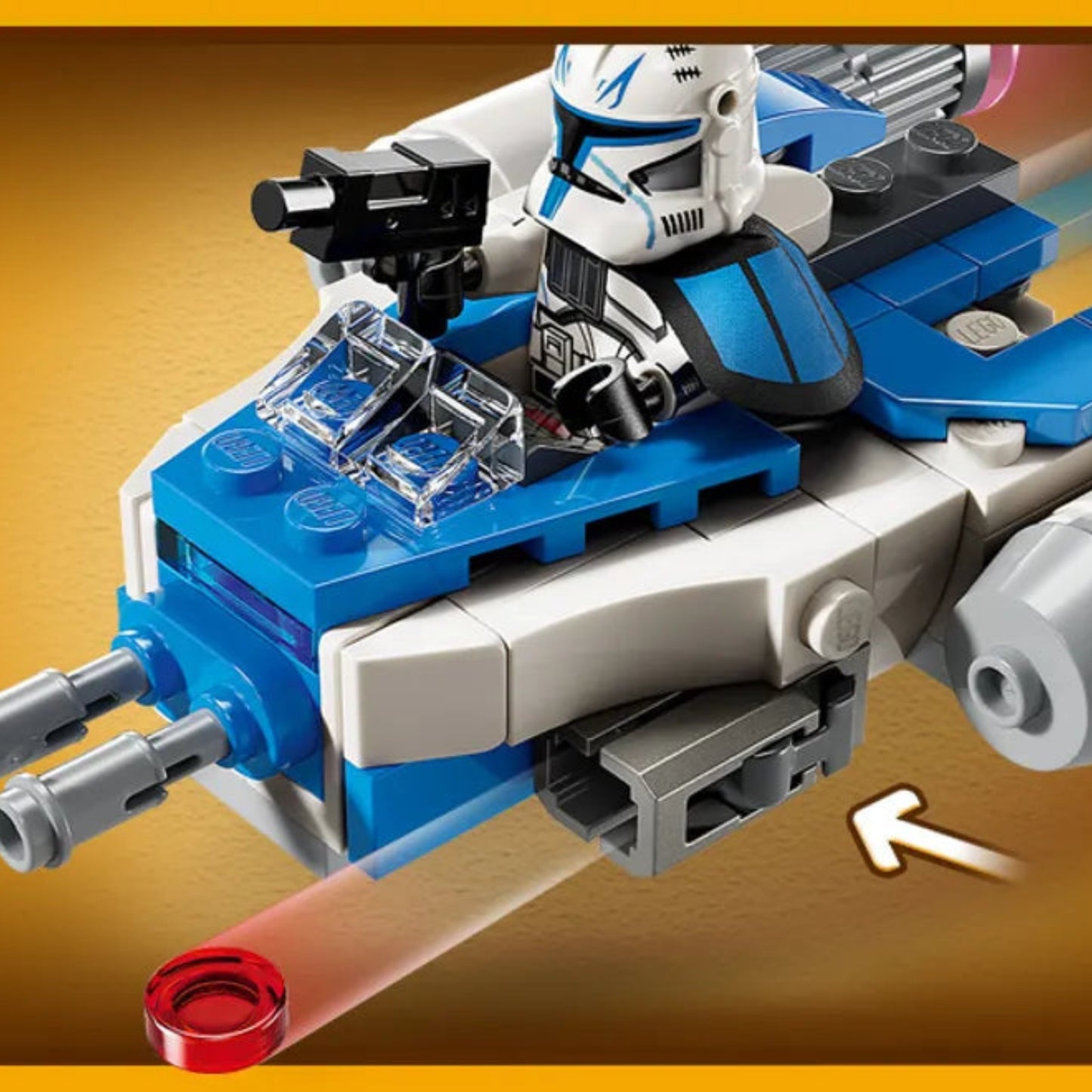 LEGO Star Wars: Microfighter Ala-Y del Capitán Rex