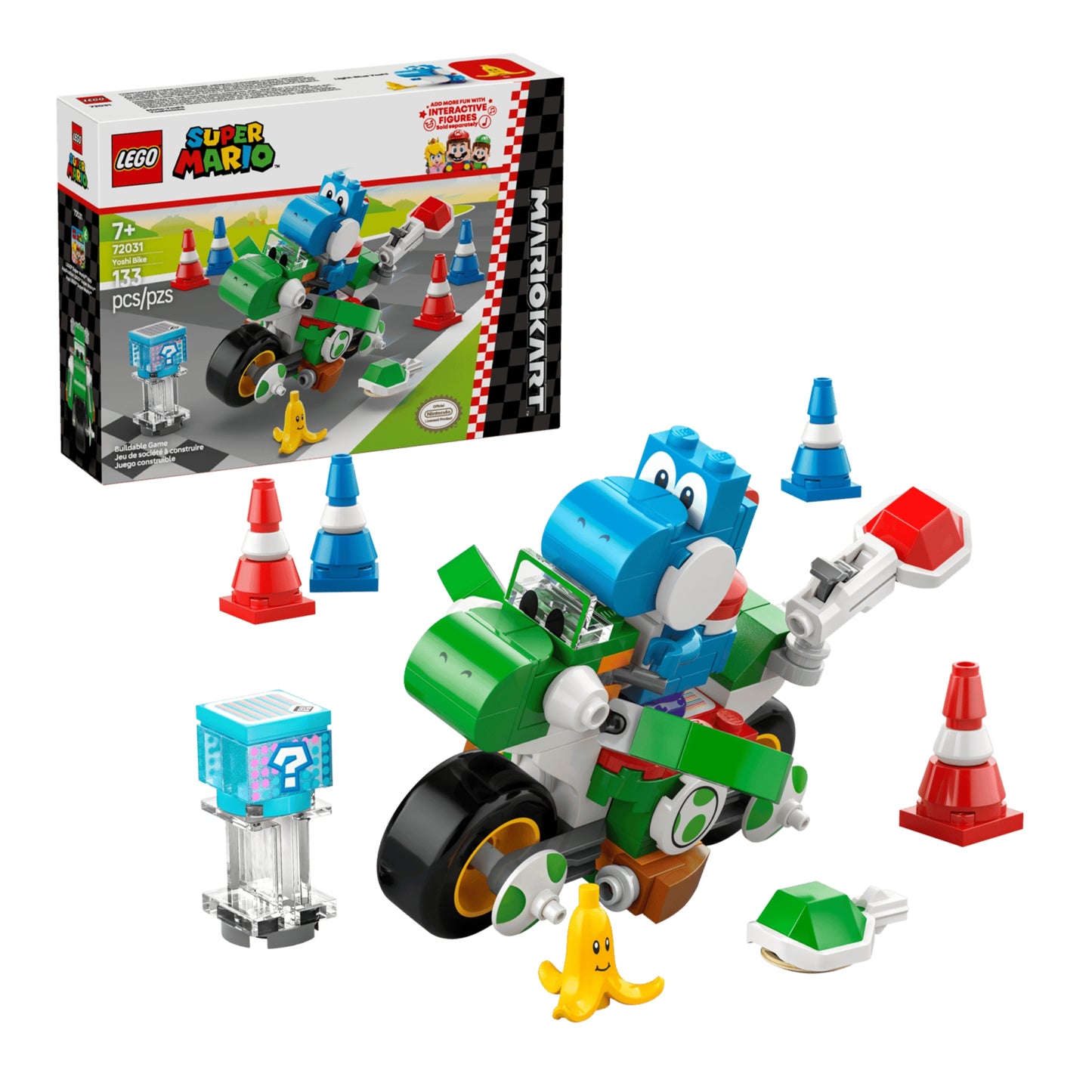 LEGO Mario Kart™: Moto de Yoshi
