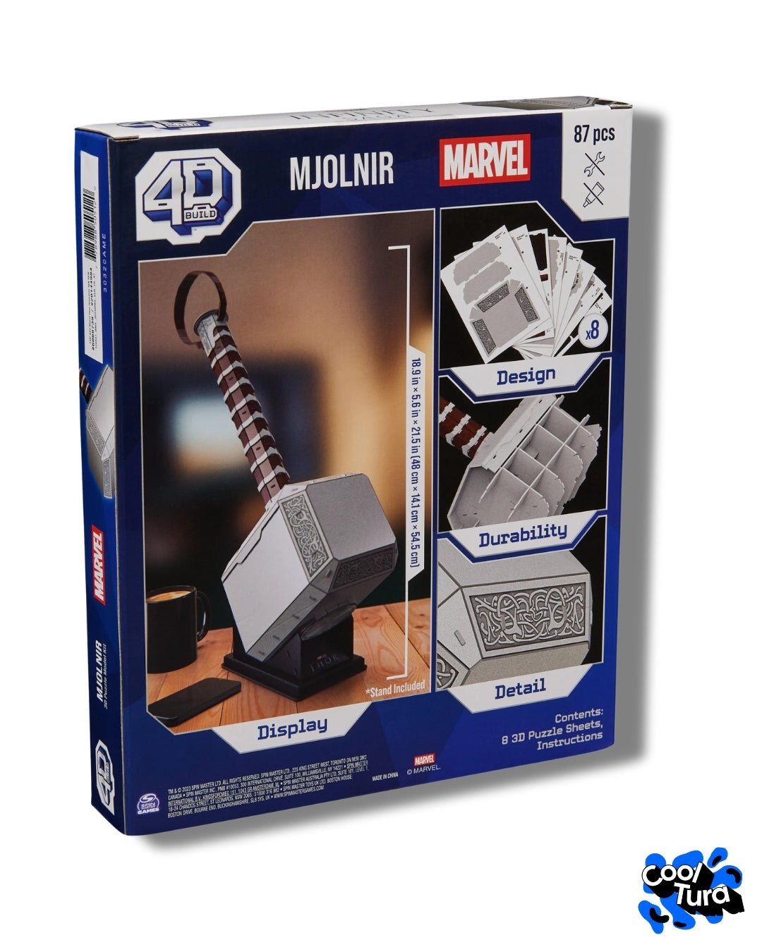 4D Build Marvel: Martillo de Thor