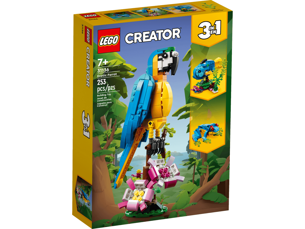 LEGO Loro Exótico 3 en 1