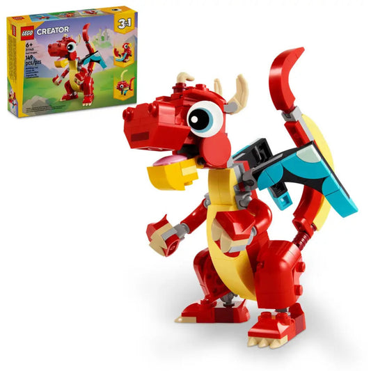 LEGO Dragón Rojo 3 en 1