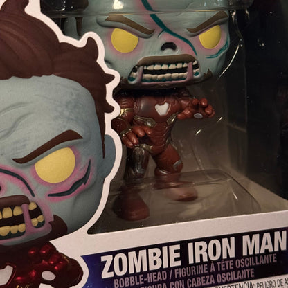 Funko Pop! Marvel: Zombie Iron Man - Bobblehead